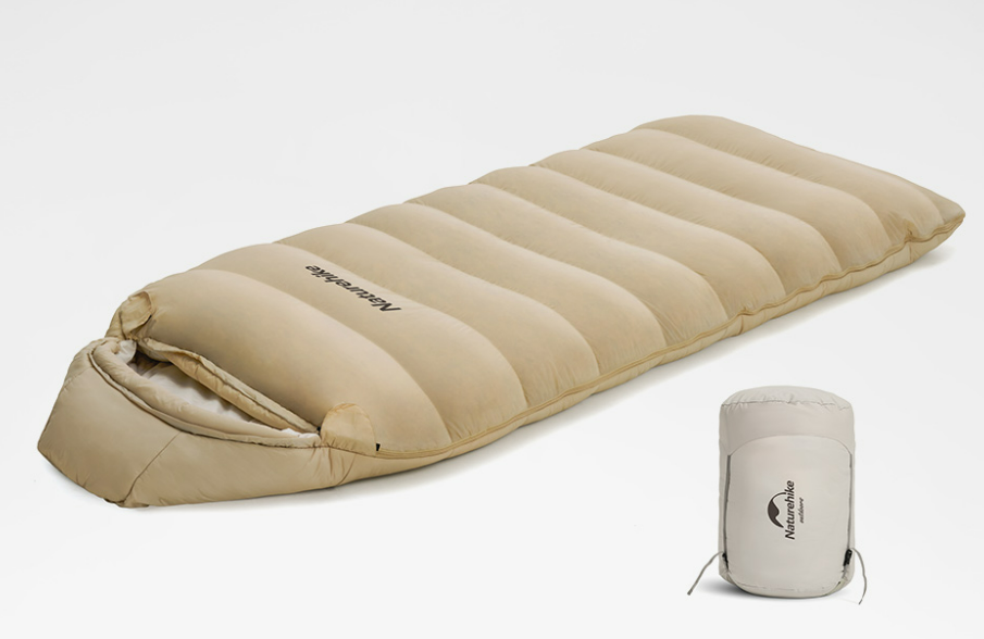 Мешок спальный Naturehike XS1000, 220х85 см, (правый) (ТК: -10C), зелёный