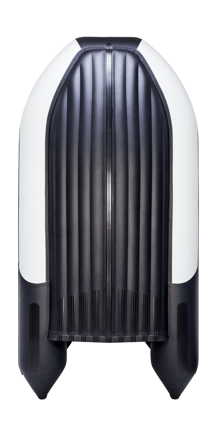 картинка Надувная лодка ПВХ, Ривьера 3600 НДНД Комби, киль, светло-серый/черный