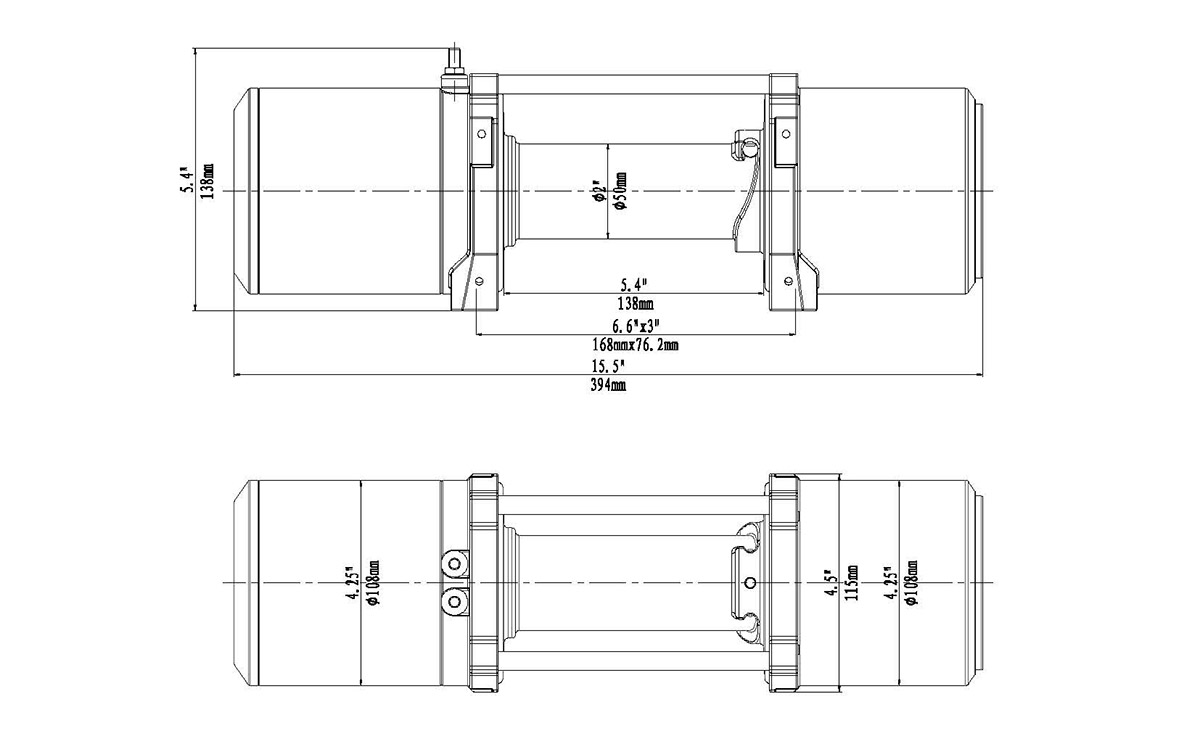 картинка Лебедка Runva 6000 lbs 2722 кг 12В синтетика EWV6000SSR