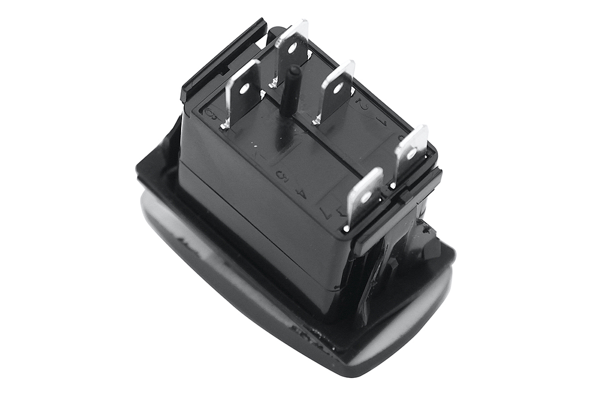 картинка Кнопка РИФ ВКЛ/ВЫКЛ, белый, СВЕТ СЛЕВА