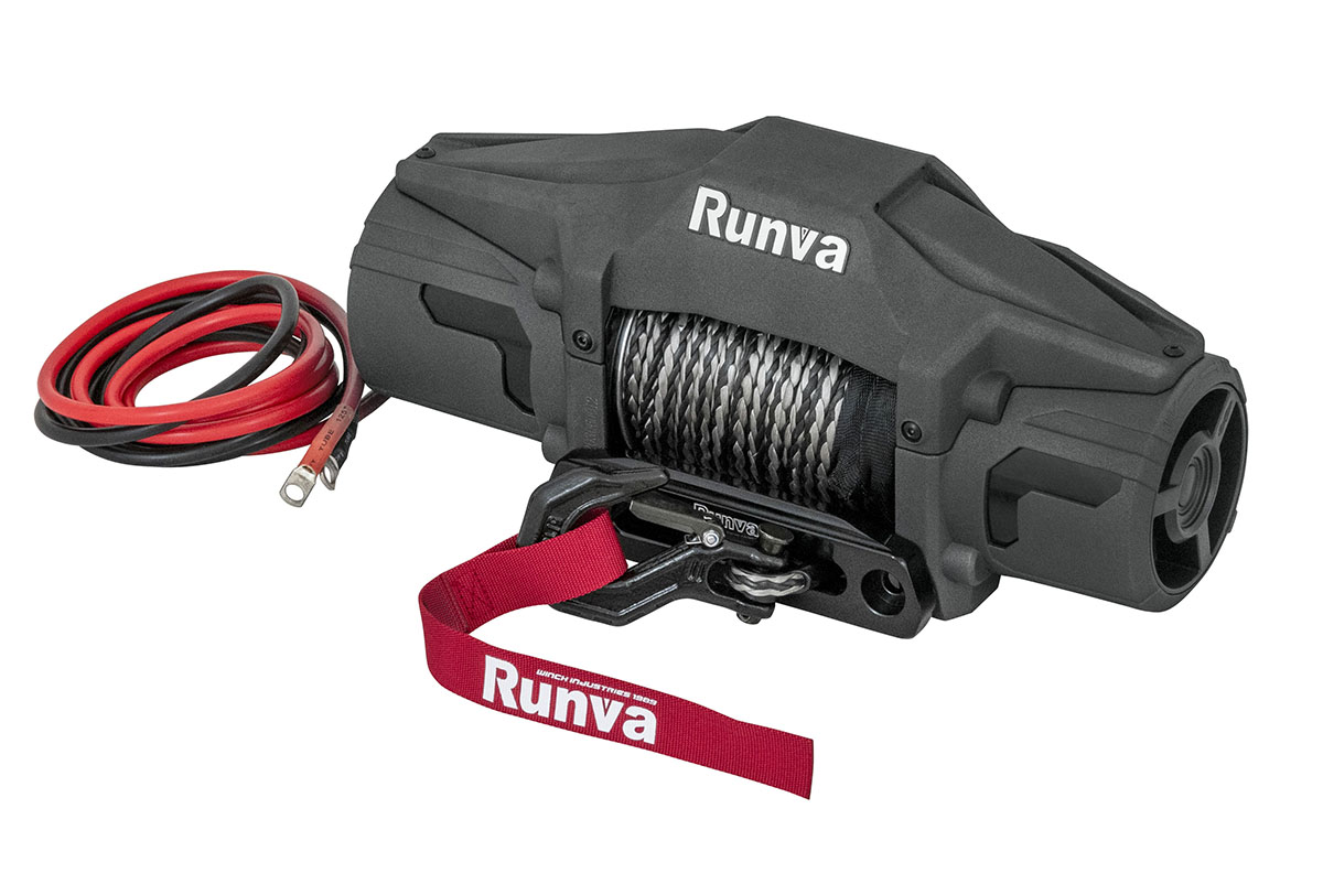 картинка Лебёдка Runva EWV6000FSR 12В 2500 кг синтетика