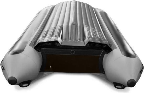 картинка Надувная лодка ПВХ SOLAR-470 Strela Jet tunnel, серый
