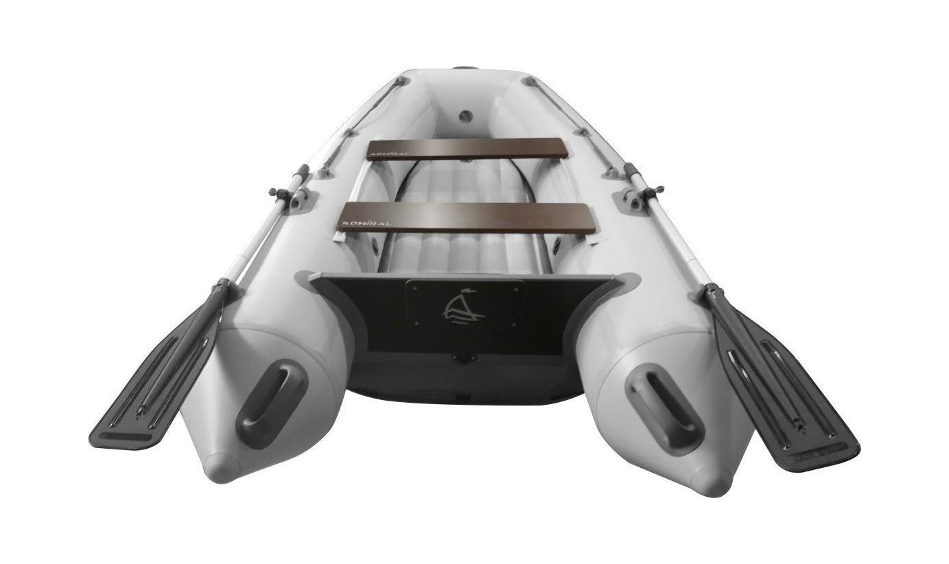 картинка Надувная лодка ПВХ, Адмирал 230 НД, светло-серый