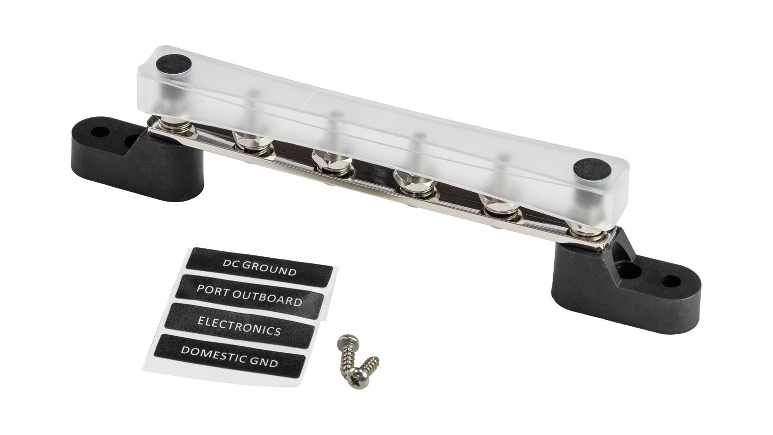 картинка Колодка распределительная электромонтажная с защитной крышкой, 6 контактов