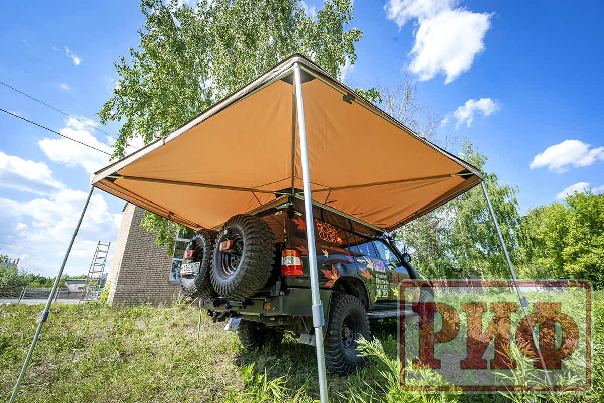 картинка Маркиза автомобильная РИФ веерная 2,5х2,0 м (правая)