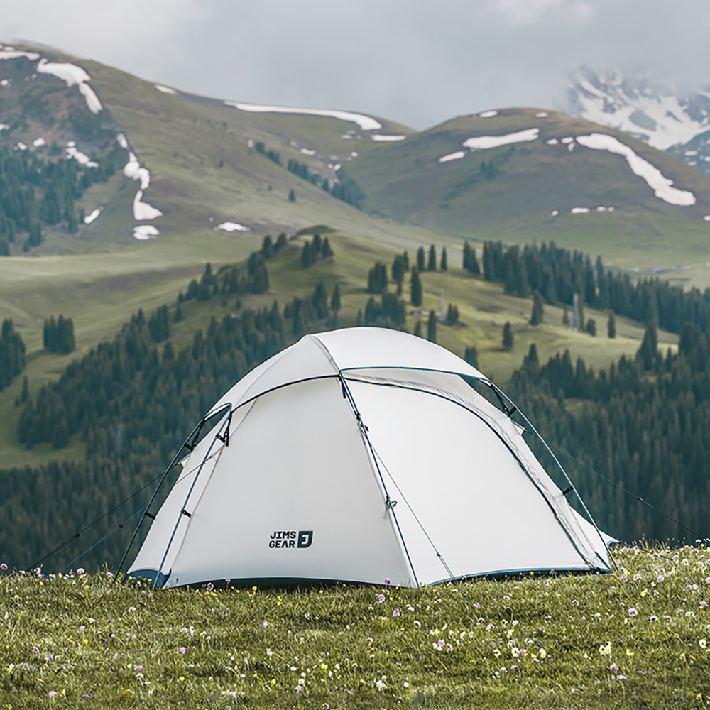 Палатка Naturehike Bealock CNK2350WS011 двухместная серая,6976507661607