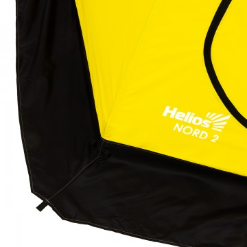 картинка Палатка-зонт зимняя HELIOS NORD-2 Утепленная (желтый/черный)