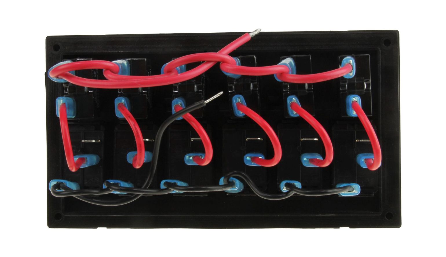 картинка Панель бортового питания 6 переключателей, автоматы