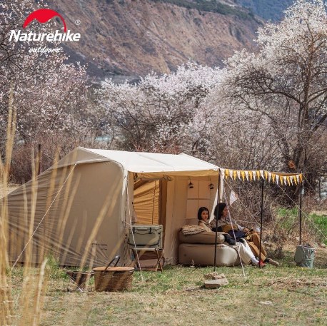 картинка Палатка Naturehike надувная Extend Air 12 Y , песочная