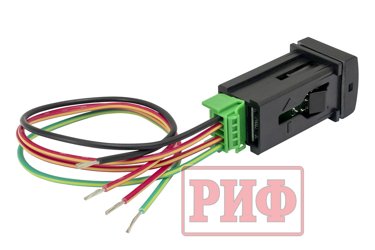 картинка Кнопка ВКЛ/ВЫКЛ, голубой, FRONT LIGHTS TOYOTA 22x22