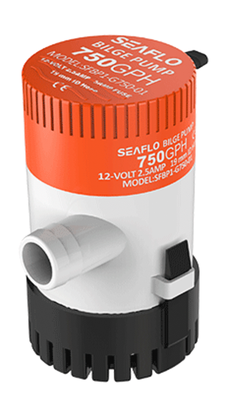 Помпа осушительная 12 В, 750GPH (2838,75 л/час), SeaFlo