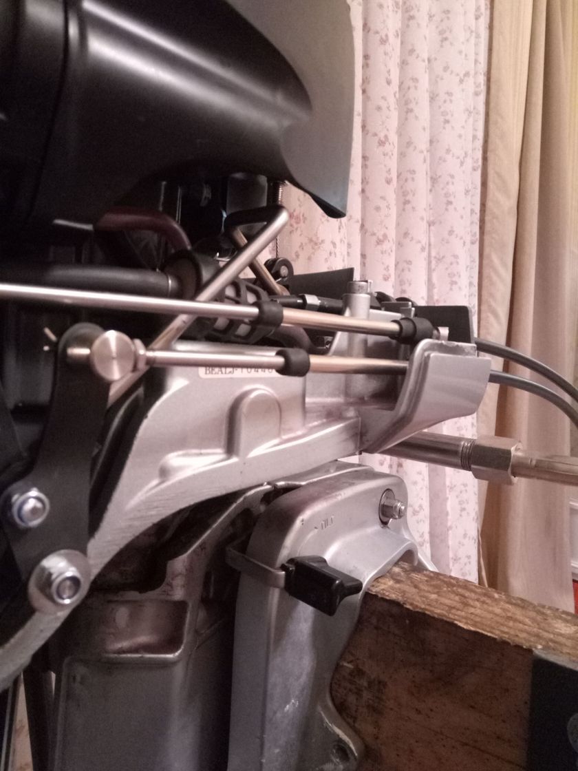 картинка Комплект подключения дистанционного управления Honda BF15-20 (переходники с рулевой трубой)