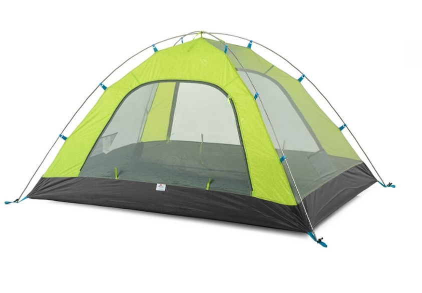 картинка Палатка Naturehike P-Series 3-местная, алюминиевый каркас, желтая
