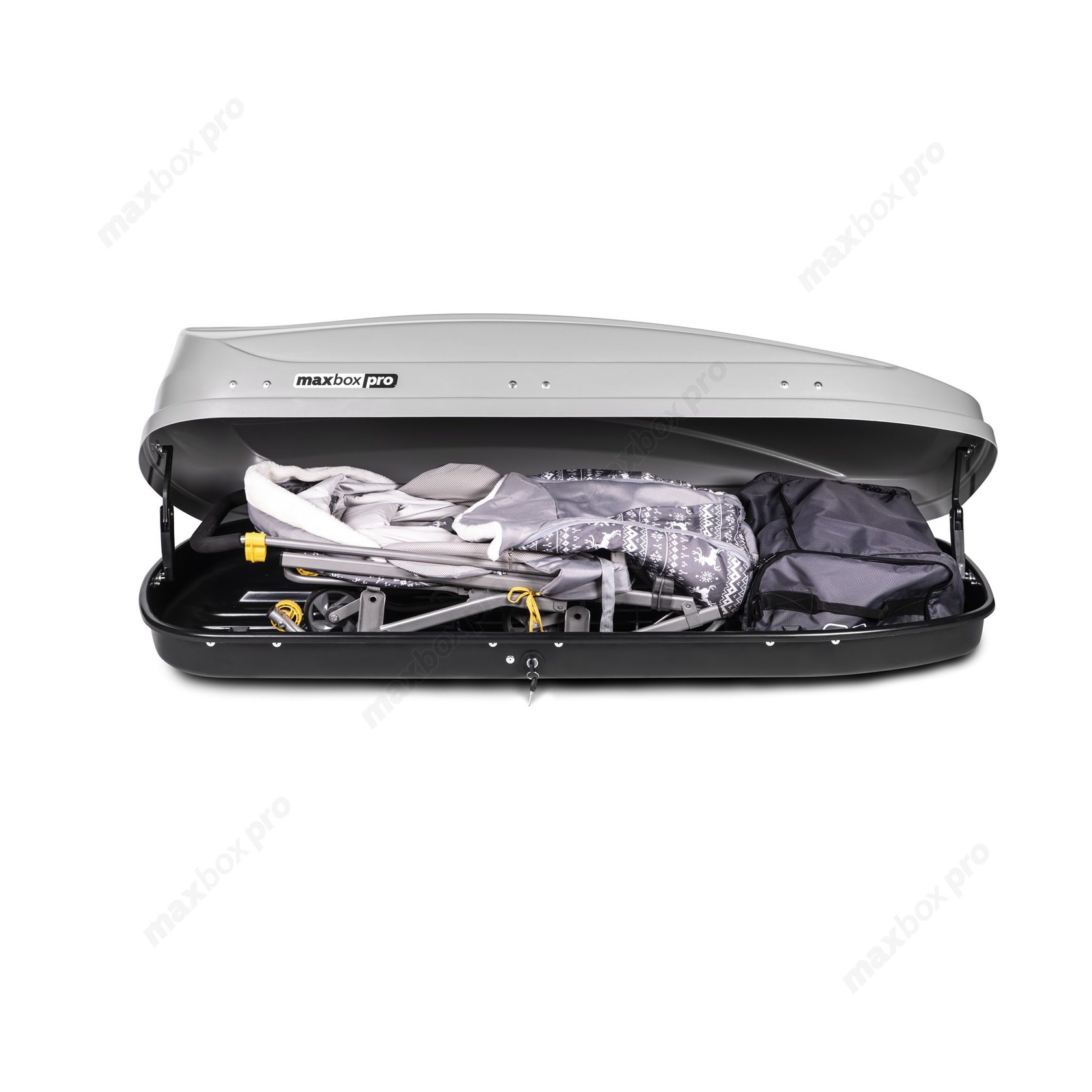 картинка Автобокс MaxBox PRO 460 (средний) серый