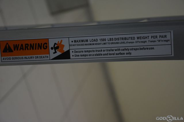 картинка Cходни для квадроцикла, алюминиевые 