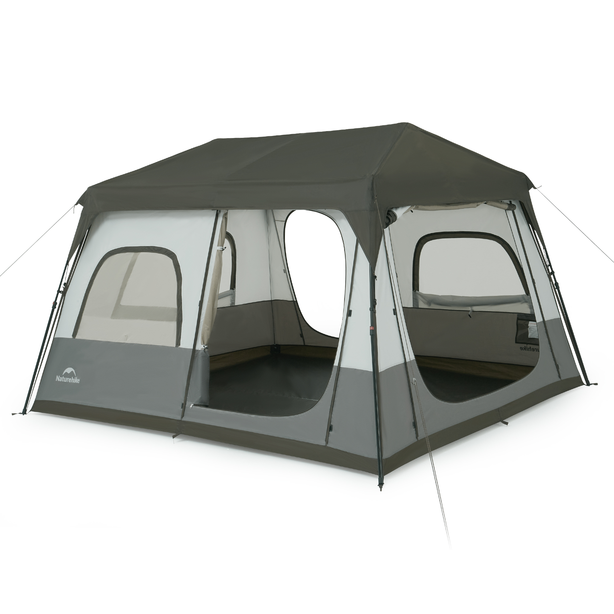 картинка Палатка Naturehike Cape 8.3 быстросборная, серая