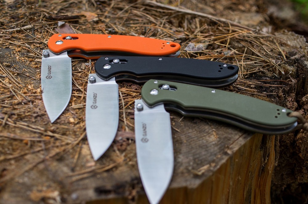 картинка Нож Ganzo G740 черный