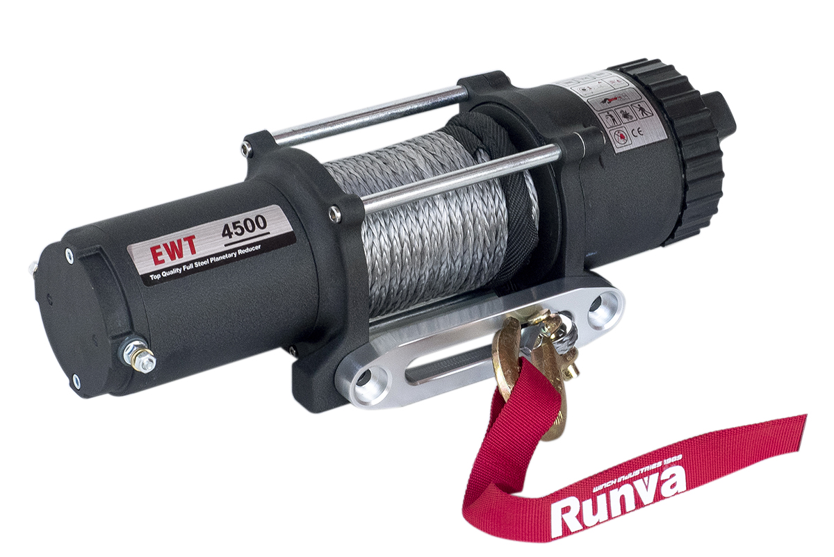 картинка Лебедка Runva 4500lb, 2041кг 12В синтетика
