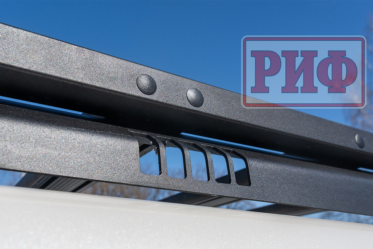 картинка Багажник экспедиционный Mitsubishi Pajero IV 1150x2080 ммплатформа алюминиевый РИФ