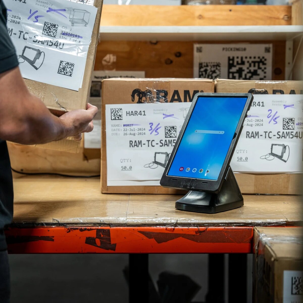 Док-станция GDS® Uni-Conn™ Powered Kiosk Dock с USB-C (RAM-GDS-DOCK-D10K-C)