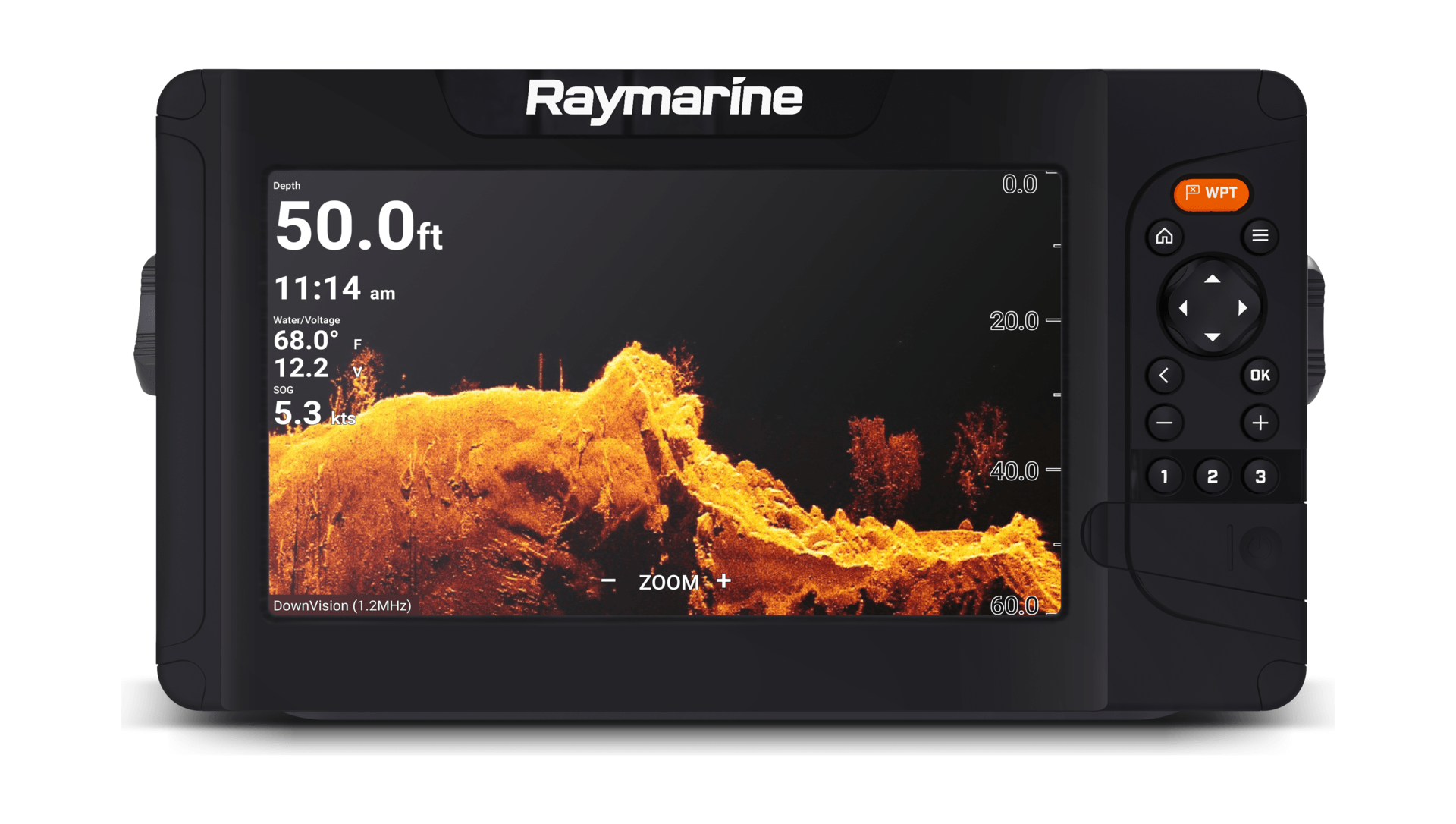 картинка Картплоттер Raymarine Element 9, HV-100 transducer