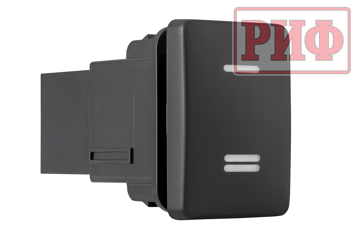 картинка Кнопка ВКЛ/ВЫКЛ, голубой, универсальная TOYOTA 32x22