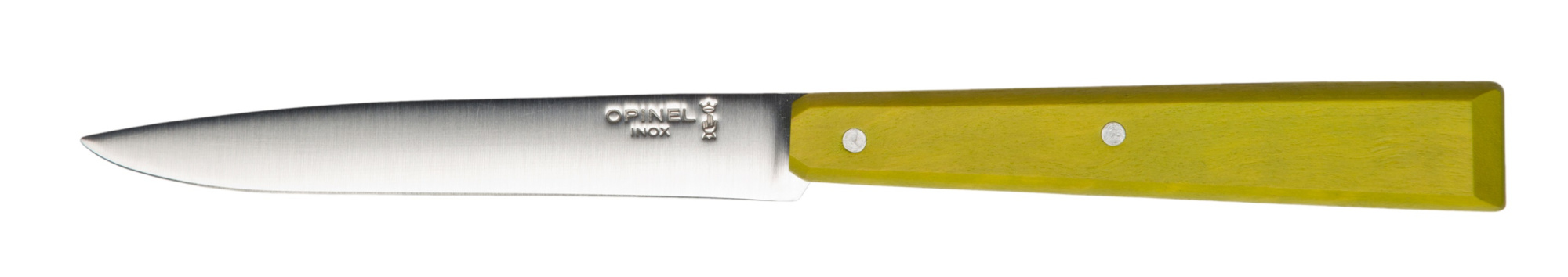 картинка Нож столовый Opinel №125, нержавеющая сталь, светло-зеленый, 001591