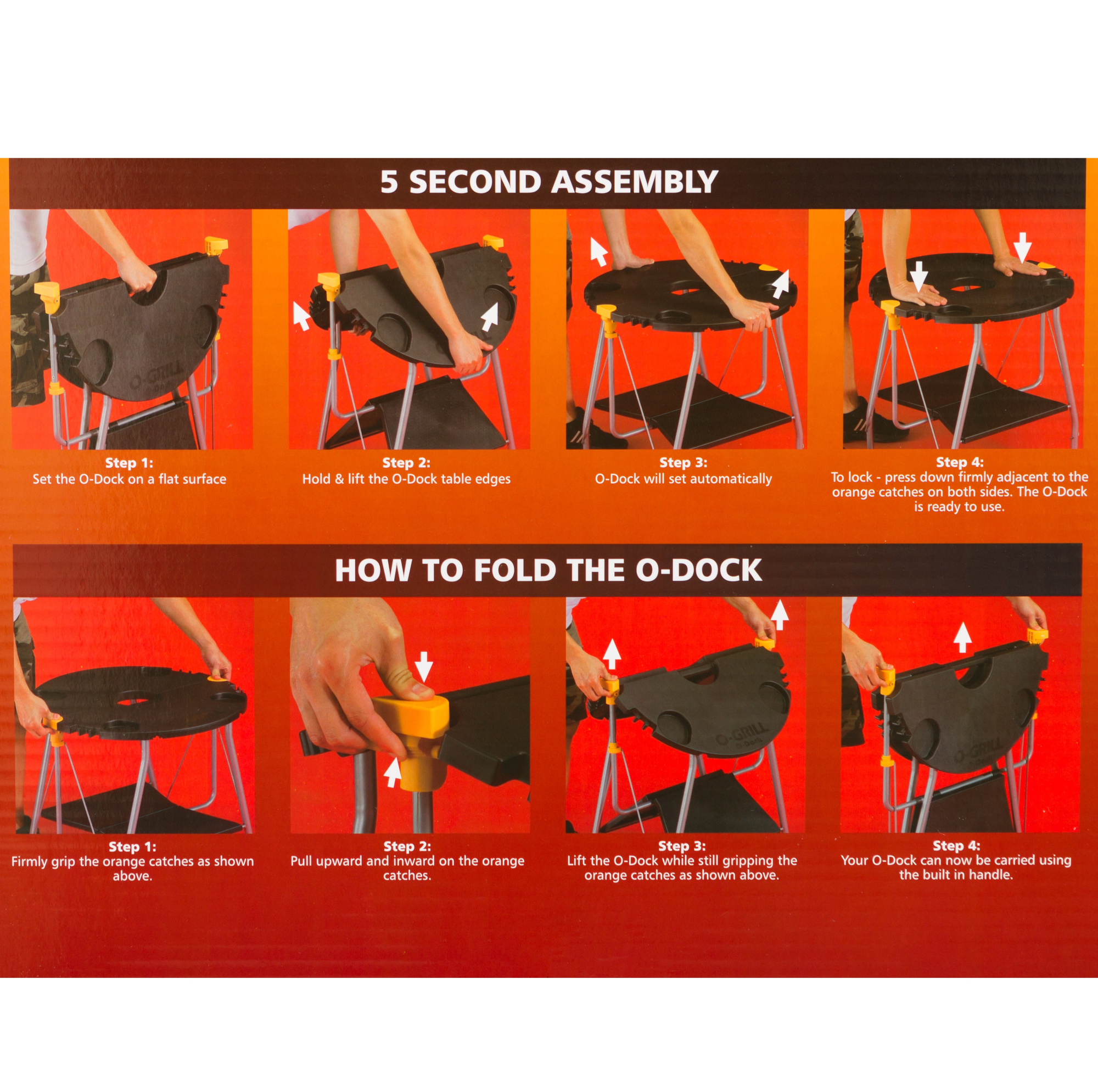 картинка Стол складной O-Dock