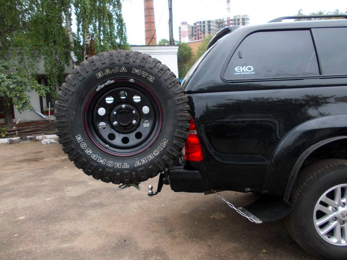 картинка Калитка KDT крепления запасного колеса II поколения на пикапы