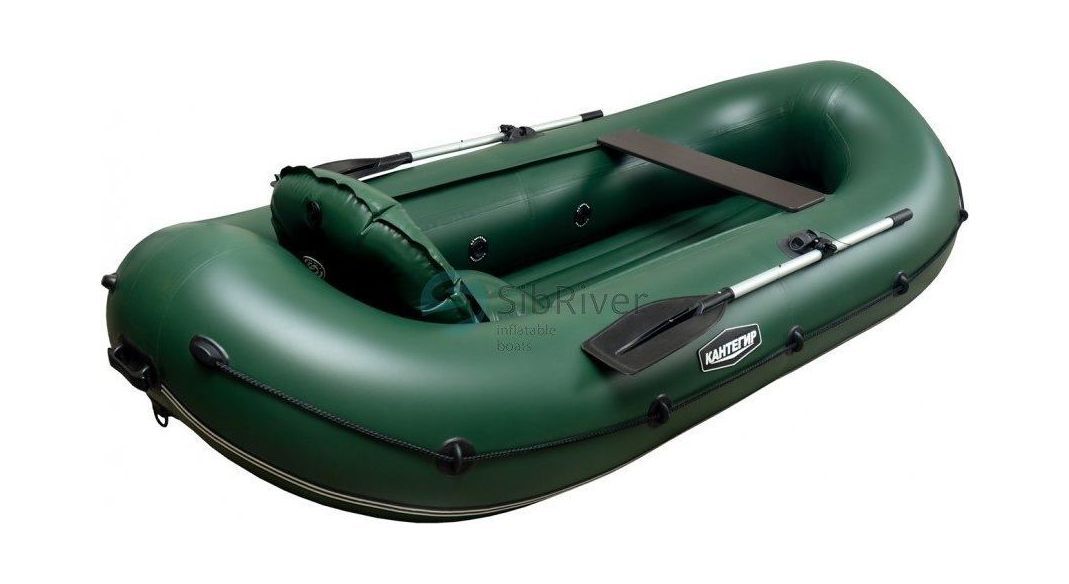 картинка Надувная лодка ПВХ Кантегир 300 НД, зеленый, SibRiver