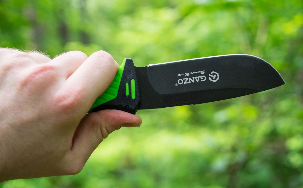 картинка Нож Ganzo G8012 оранжевый