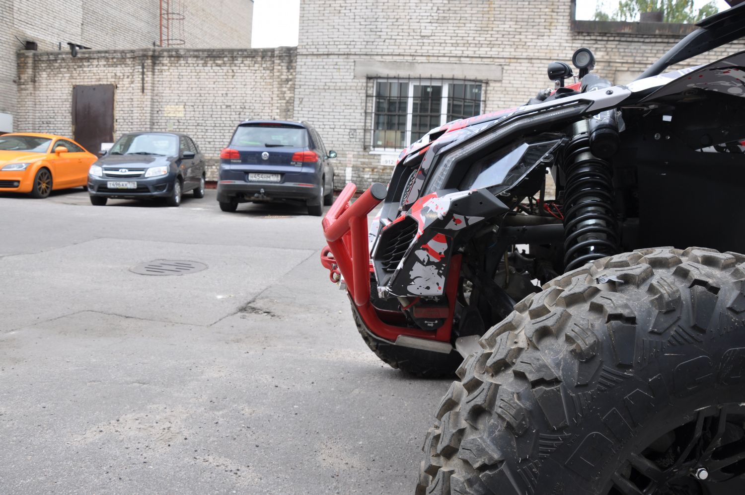 картинка Бампер передний CAN-AM Maverick X3