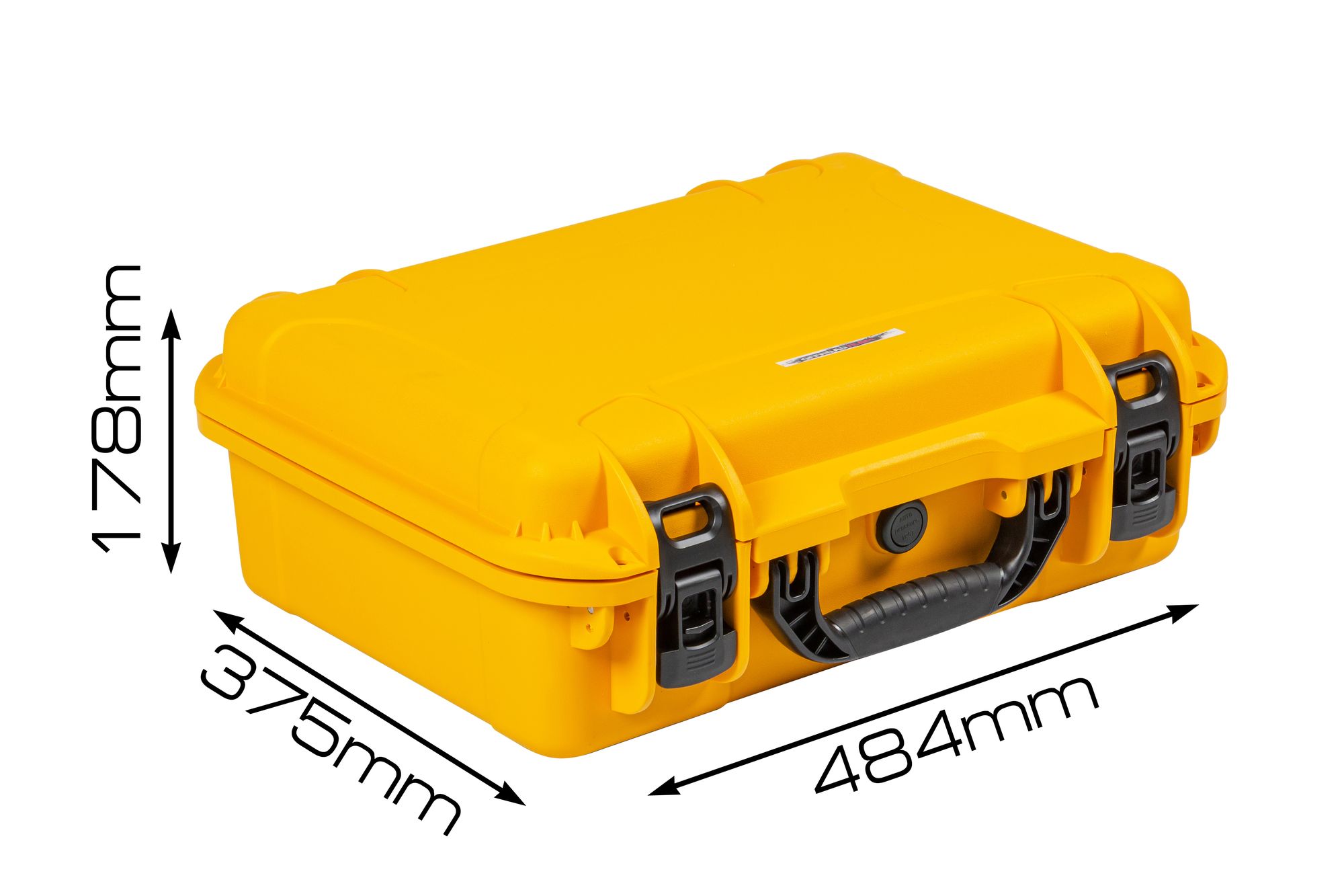 Кейс OffRoadTeam Element EL613310 ЖЕЛТЫЙ, внутри 442*303*160мм, IP65