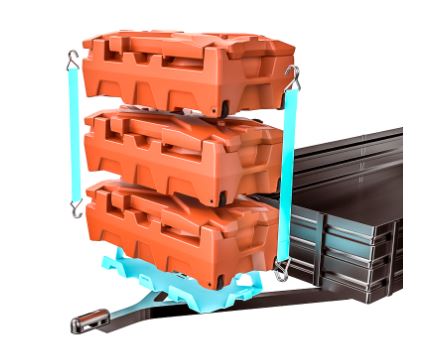 картинка Кейс многофункциональный удлиненный Box XXL Concrete Gray