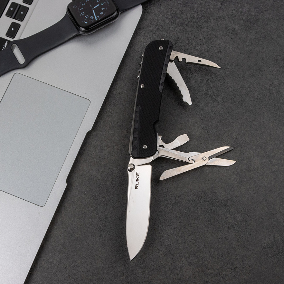 картинка Нож multi-functional Ruike Trekker LD31-B черный