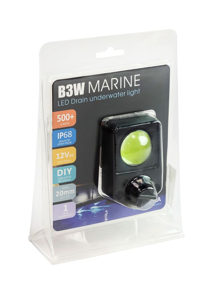 картинка Подводный огонь со сливной пробкой, Green, AquaIDEA