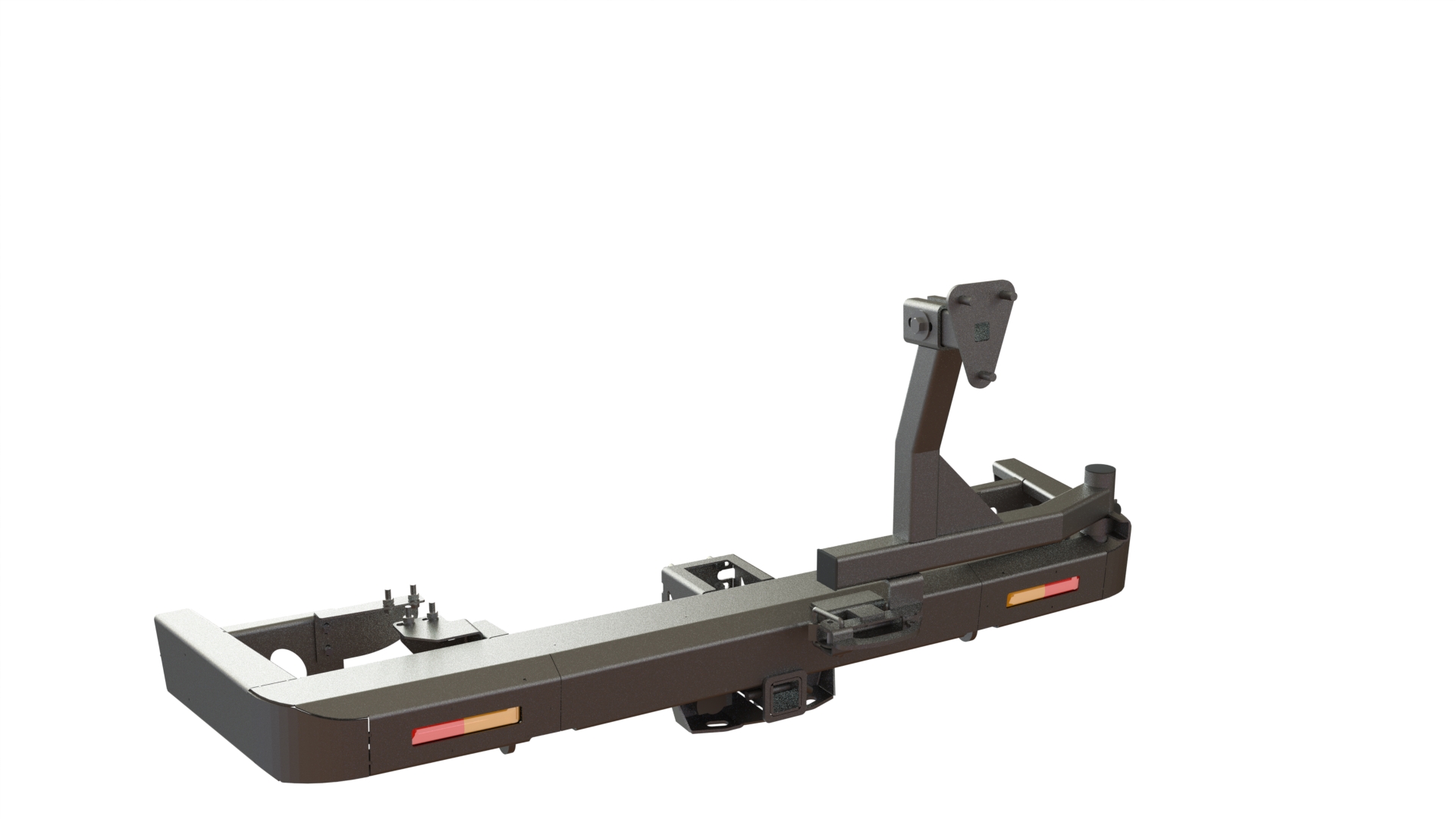 картинка Бампер задний Уаз Патриот 2015+ калитка справа, фонари