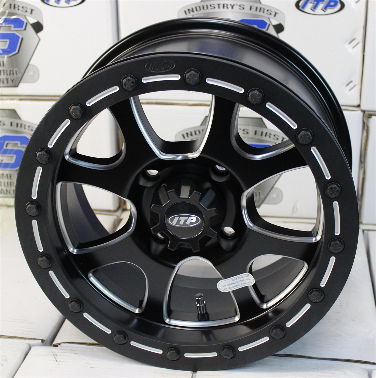 картинка Диск для квадроцикла ITP Tsunami BeadLock 14TSB119BX