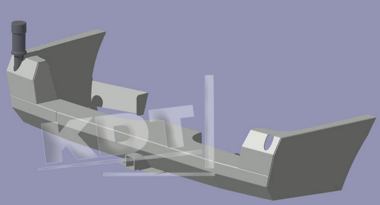 картинка Задний силовой бампер - УАЗ Патриот арт.06021