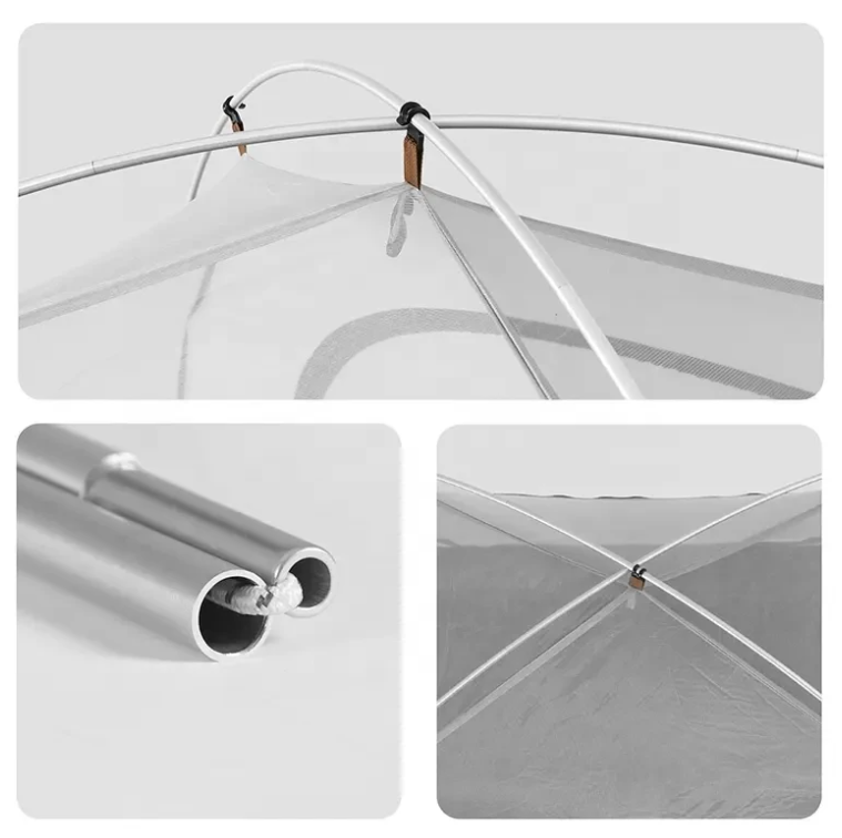 картинка Палатка Naturehike Cloud River, 2-местная, коричневая