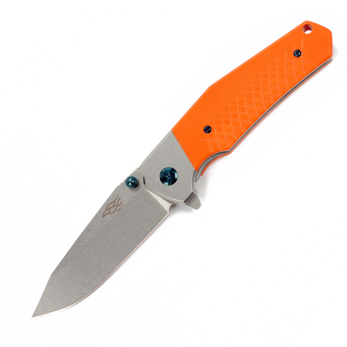 картинка Нож складной туристический Firebird F7492-OR
