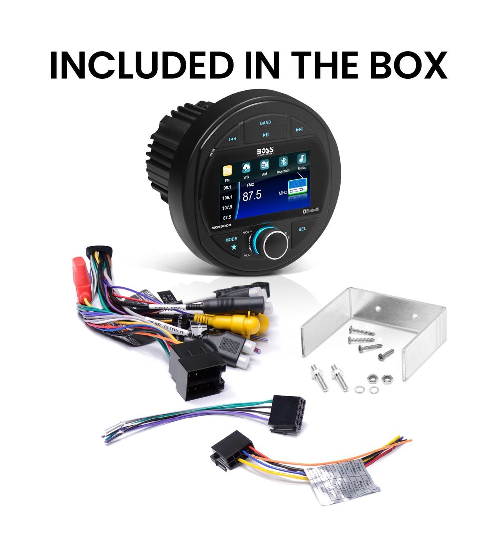 картинка Морская магнитола BOSS MGV500B