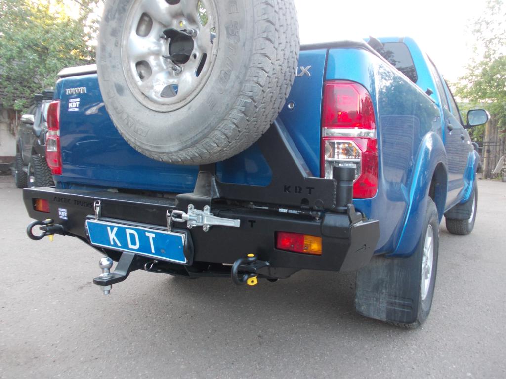 картинка Бампер задний KDT под Arctic Trucks для Toyota Hilux продается только с калиткой 15145АТ