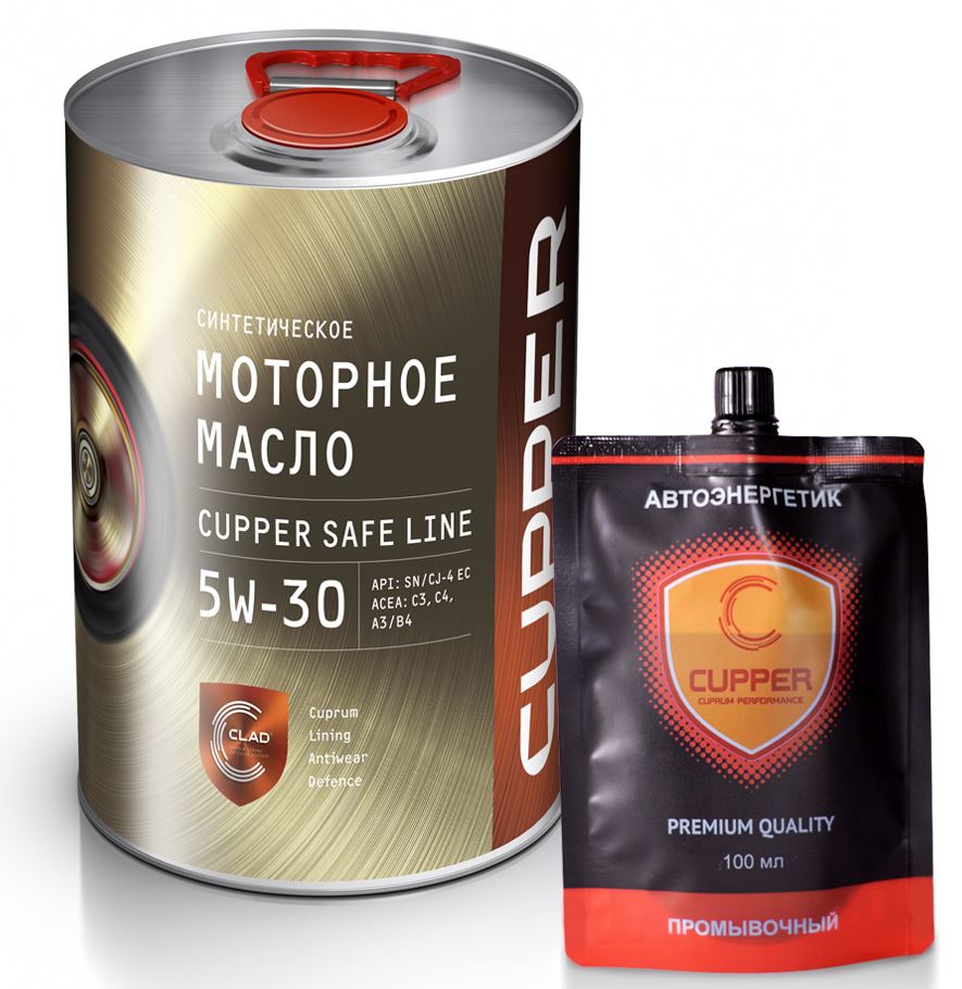 картинка Комплект для первого применения CUPPER SL 5W30 4л + 100мл