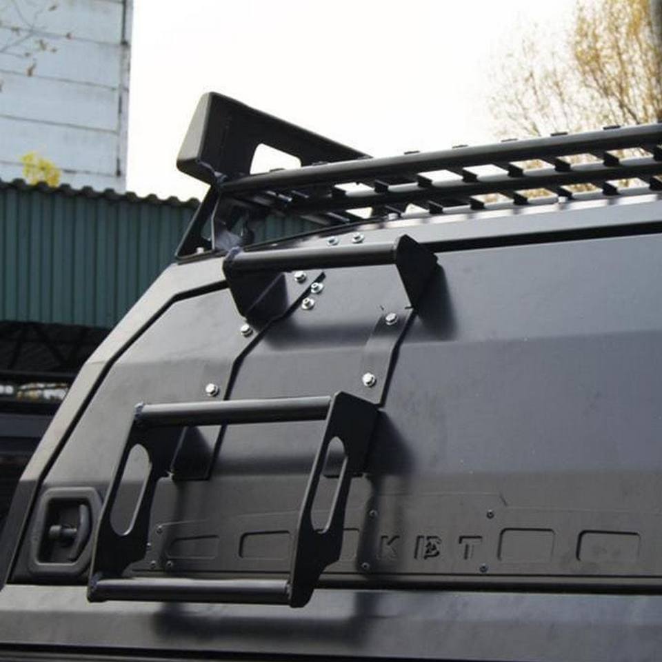 картинка Лестница KDT штампованная универсальная алюминиевая, для кунга