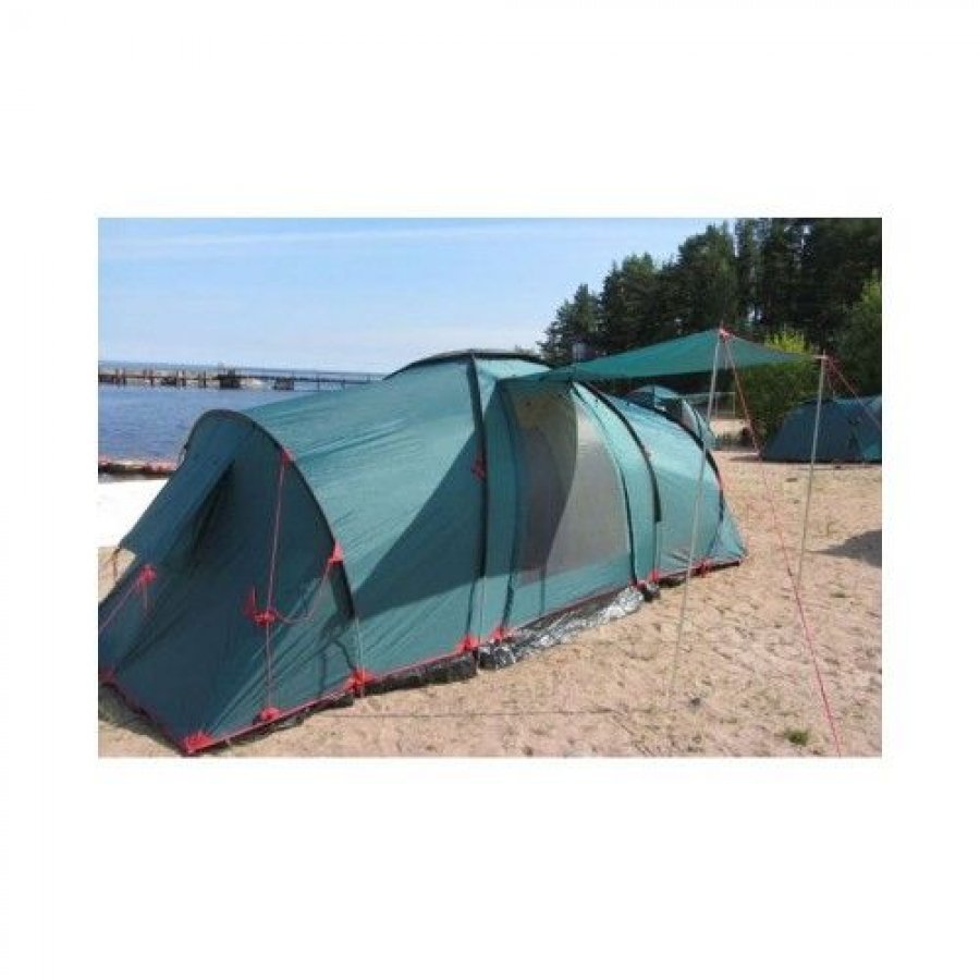 картинка Палатка кемпинговая Tramp Brest 6, зеленый
