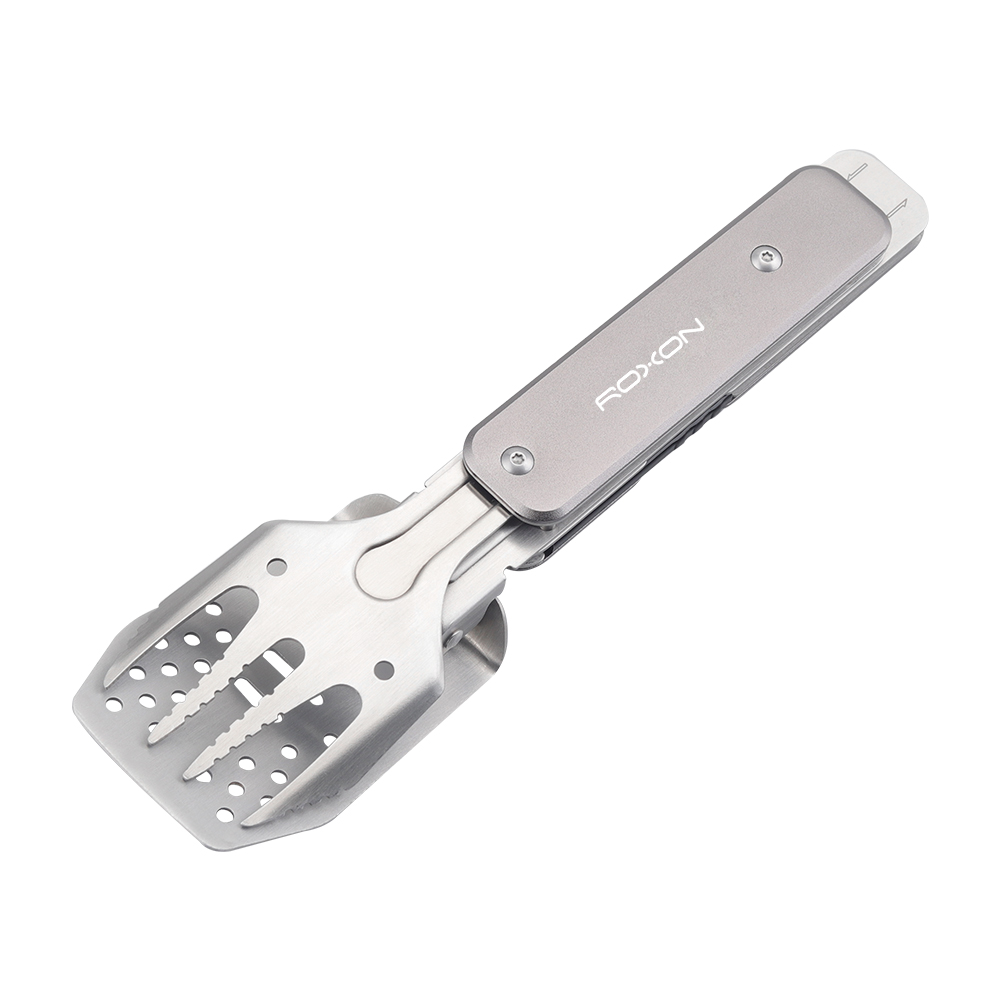 картинка Компактный мини набор для барбекю Roxon (серый) S602G