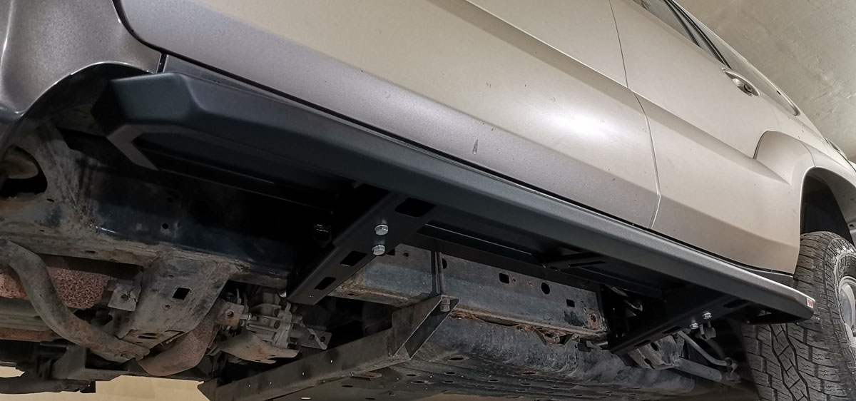 картинка Пороги РИФ силовые Toyota Land Cruiser Prado 120