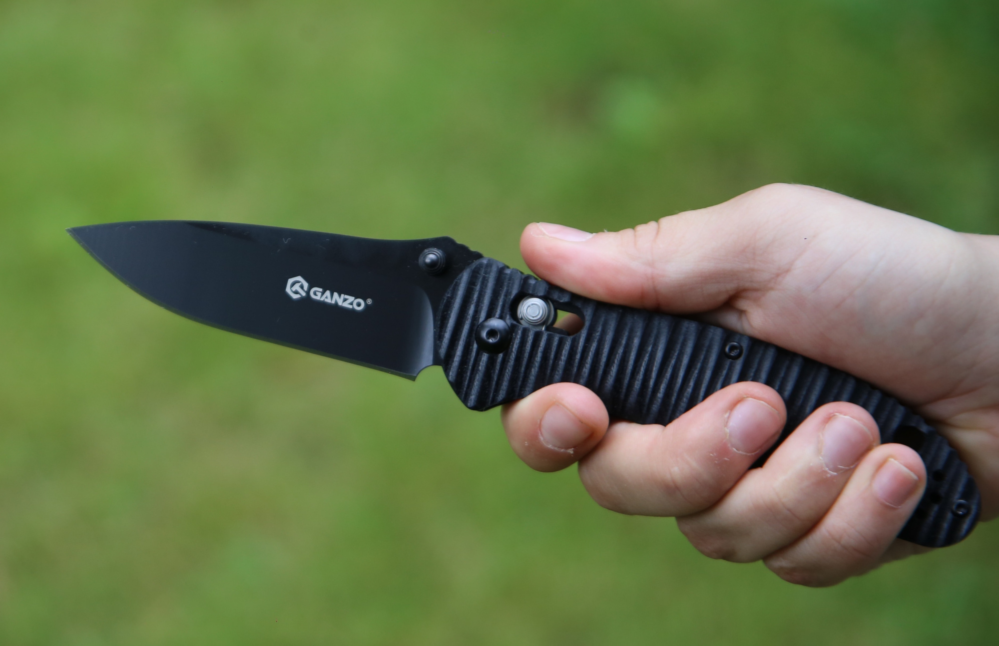 картинка Нож Ganzo G7393P черный