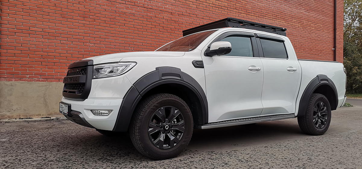 картинка Багажник алюминиевый РИФ 1250x1420 мм Great Wall Poer (с крепежом)